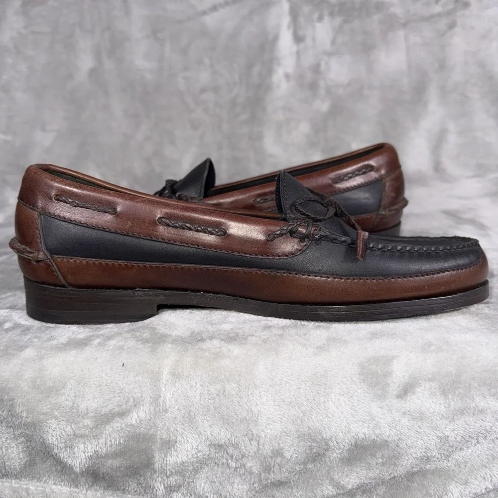 Cole Haan Men's Pinch Tassel Loafer Black & Brown 8.5‎ D Professional Preppy